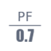 0.7 Power Factor